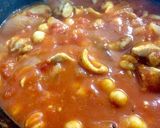 ひよこ豆と鶏もも肉のトマト煮込み作り方4写真