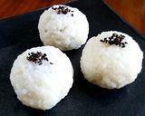 大納言小豆で作った粒餡のぼたもち２種作り方10写真