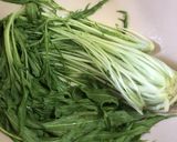 水菜と塩昆布の白和え作り方2写真