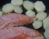 鮭の大葉醤油ソテー♪大葉醤油ソースが美味作り方5写真