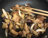 新玉ねぎで甘くて時短☆茄子の味噌炒め作り方12写真