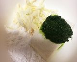 お肉の代わりにお豆腐れんこん作り方1写真