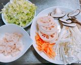 簡単!10分 中華風 れんこん汁作り方1写真