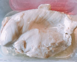 棒棒鶏風鶏胸肉ときゅうりのごま和えサラダ作り方2写真