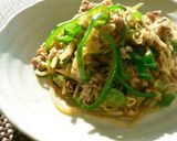 切干大根でヘルシ−麺！きつねうどん風作り方8写真