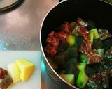 余り物で肉じゃが作り方2写真