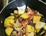 余り物で肉じゃが作り方3写真