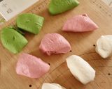 三色節句ちぎりパン（ＨＢ使用）作り方10写真