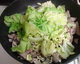 豚肉とキャベツのうま味噌炒め作り方6写真