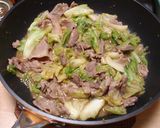 豚肉とキャベツのうま味噌炒め作り方10写真