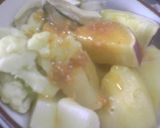 温野菜のサラダ～味噌ドレッシング～作り方2写真