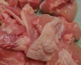 タッカルビ風＊鶏もも肉のカレートッポギ作り方1写真