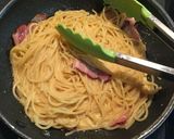 ♡失敗なし☆舌触り滑らかカルボナーラ♡作り方5写真
