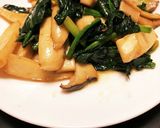 エリンギとほうれん草のバター醤油炒め作り方3写真