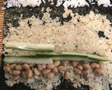 カリフラワーライスだけで低糖質納豆巻き☆作り方4写真