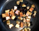 糖質0g麺で！なすと厚揚げのエスニック麺作り方2写真