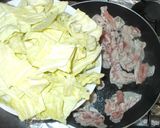 キャベツの梅肉炒め♪簡単作り方6写真