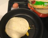 トルティーヤで台湾蛋餅を作りました。作り方4写真