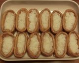 簡単★白菜漬けと鮭フレークのオープン稲荷作り方3写真