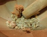 もやしと竹輪のクルミ味噌炒め作り方2写真