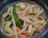 もやしと竹輪のクルミ味噌炒め作り方4写真