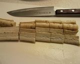 肉巻きごぼうと豆腐の角煮風作り方1写真