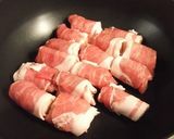 肉巻きごぼうと豆腐の角煮風作り方3写真
