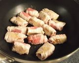 肉巻きごぼうと豆腐の角煮風作り方4写真