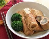 肉巻きごぼうと豆腐の角煮風作り方13写真