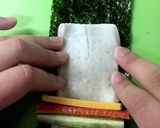 お弁当に♡竹輪deプチ海苔巻き作り方4写真