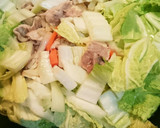 豚肉とたっぷり白菜のあんかけ焼きそば☆作り方5写真