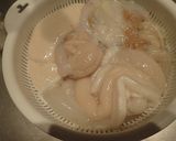 ミズダコ道具(内臓)の塩茹で作り方1写真