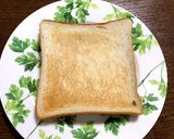 ☆トーストアレンジ☆バナナ☆作り方1写真