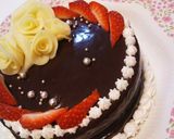 プラチョコ♪デコ用♪チョコで薔薇作り方8写真