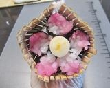 ひな祭りやお祝いに✿桃の飾り巻き寿司✿作り方5写真