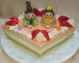 ひし餅みたいなミルクレープ作り方21写真