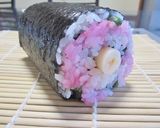 ひな祭りやお祝いに✿桃の飾り巻き寿司✿作り方10写真