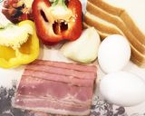食パンで簡単やみつきチーズランチ作り方1写真