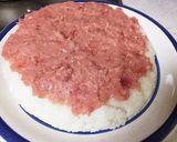 サーモンとねぎとろの寿司ケーキ作り方3写真