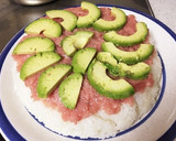 サーモンとねぎとろの寿司ケーキ作り方4写真
