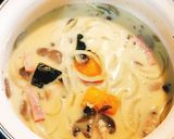 簡単朝食＊甘酒でミルキー♡かぼちゃスープ作り方4写真