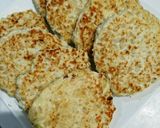 もち麦入り☆鶏胸肉のハンバーグ作り方6写真