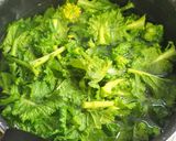 春✿菜の花の辛子昆布和え。作り方1写真