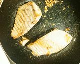 まぐろのニンニクバターステーキ作り方5写真