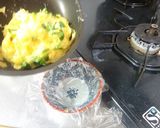 カイワレのスクランブルエッグボール作り方3写真