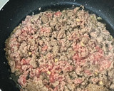 なすとピーマンとひき肉のカレー風味炒め作り方3写真