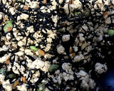 炒り豆腐と茶豆とひじきの煮物作り方6写真