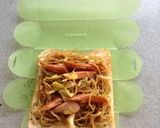 【折るサンド】食パンで作る焼きそばパン！作り方5写真