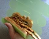 【折るサンド】食パンで作る焼きそばパン！作り方6写真