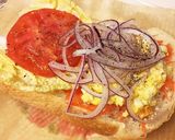 妊婦の糖質オフ◎野菜サンド（研究中）作り方3写真